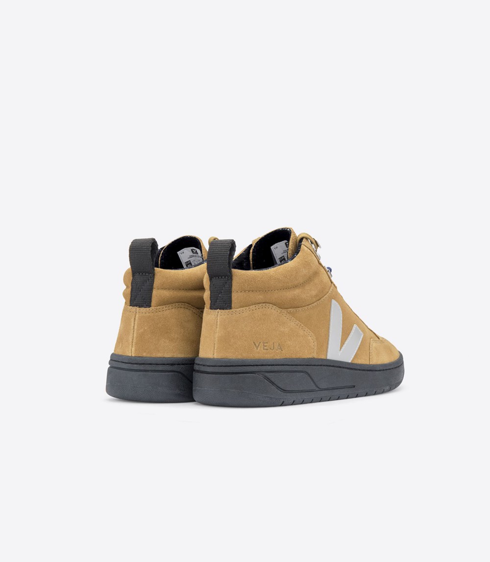 Veja Sneakers Barbati - Roraima Suede - Maro/Albi - 1495876-GX